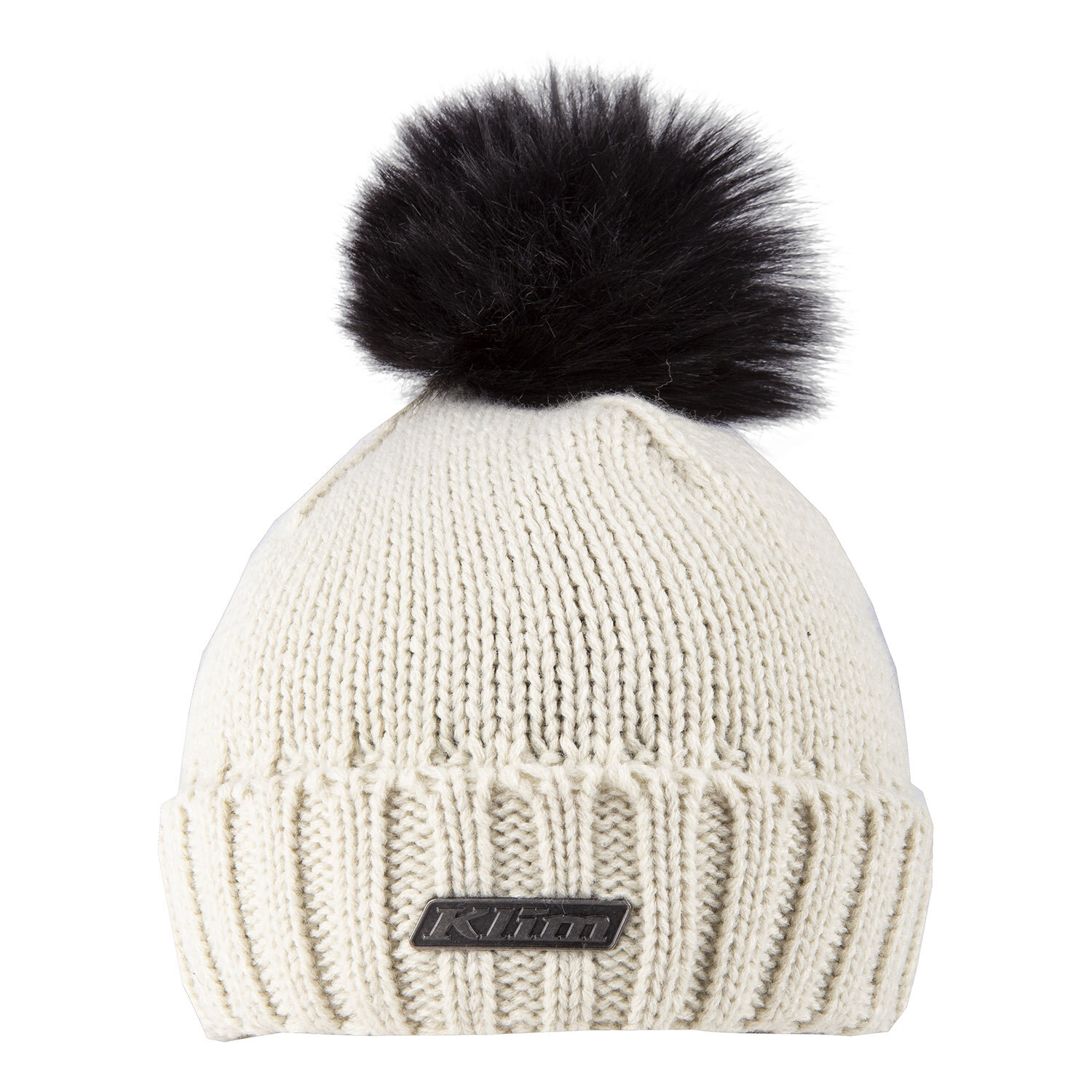 Pom Beanie Black Gray