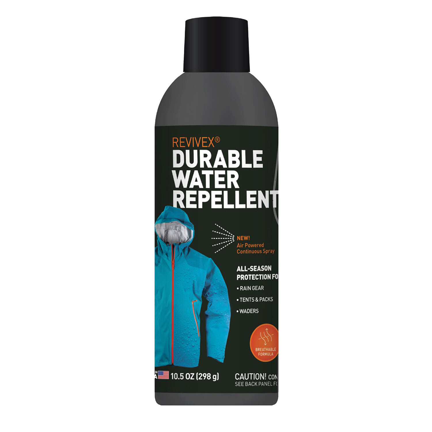 ReviveX Durable Water Repellent Spray 10.5oz (Non Current) Black