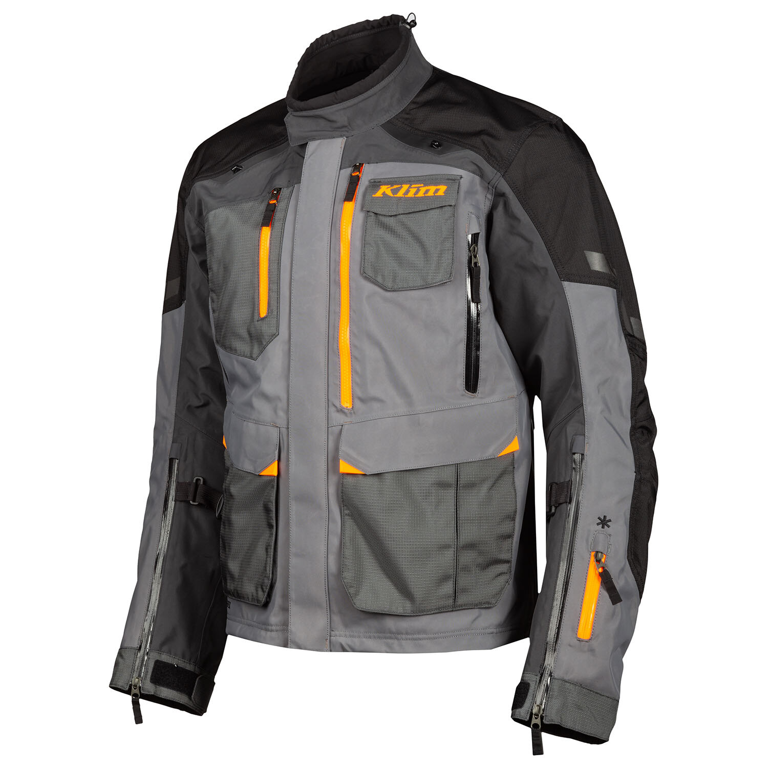 Carlsbad Jacket MD Petrol Strike Orange