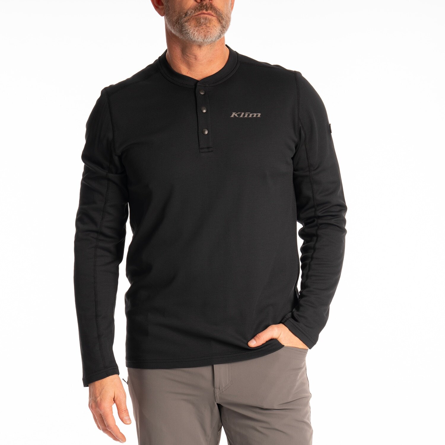 Sidewinder Wool Long Sleeve Shirt