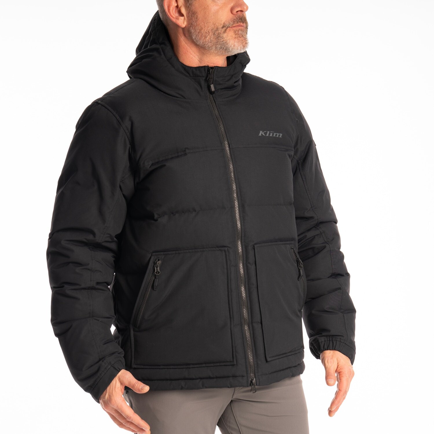 Sawtooth Down Hooded Jacket