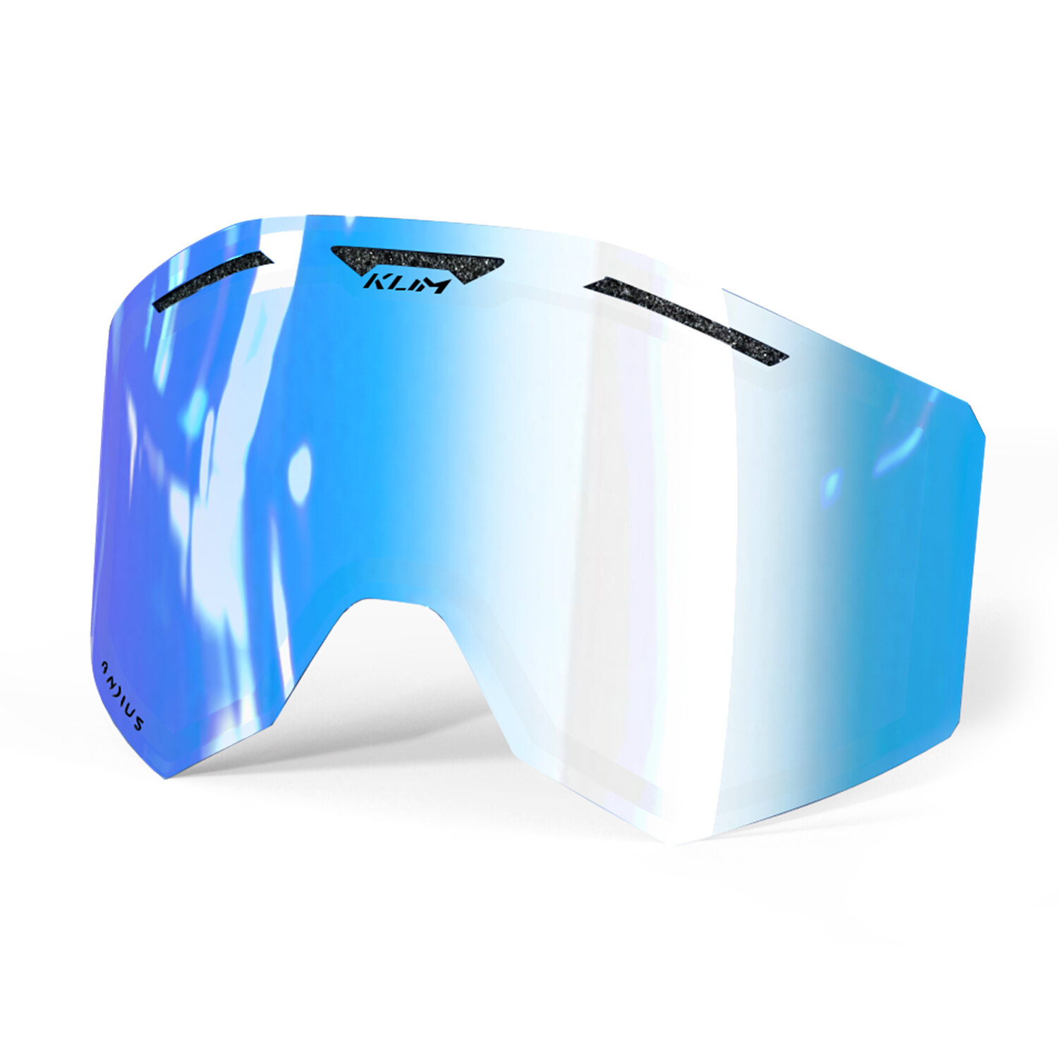 Radius Pro Goggle Dbl Lens Smoke Tint Blue Mirror