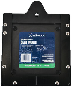 QUICK DISCONNECT SEAT MOUNT (ATTWOOD MARINE) 6 1/4"