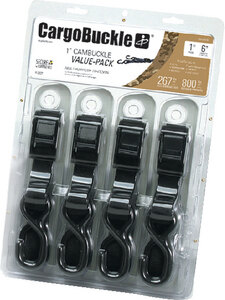 CAM BUCKLE VALUE PACK (BOATBUCKLE) 4 1" x 6"