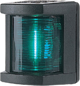 SERIES 3562 SIDE LIGHT (HELLA) Green 2" D x 2 1/2" W x 3" H Starboard Black