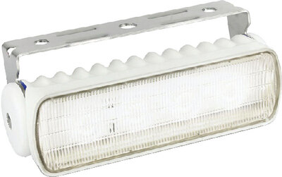 SEA HAWK R LED FLOODLIGHT (HELLA) 5.35" W x 2.1" H w/Brkt White Spread 12/24