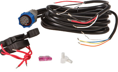 LOWRANCE CABLES (LOWRANCE) XT 12BL 12' Transducer extension for all sonar units with blue connectors