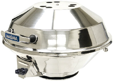 MARINE KETTLE 3 COMBINATION STOVE & GAS GRILL(CANADA MAGMA) 18.4"L x 17.6"W x 11.8"H