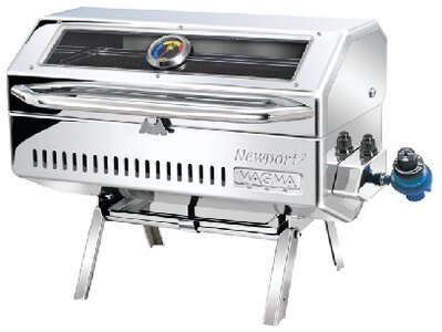 NEWPORT 2 CLASSIC GAS GRILL (MAGMA) Primary 9" x 18", 162 Sq. In.