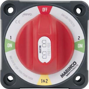 PRO INSTALLER 400A SELECTOR BATTERY SWITCH (MARINCO) 1 2, Both Switch w/o AFD