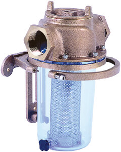 UNIVERSAL SWIVEL MOUNT SEA STRAINER (MARINE HARDWARE)