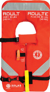 4 ONE SOLAS LIFE JACKET (MUSTANG SURVIVAL)