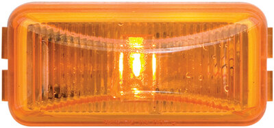 FLEET COUNT™ MINI THIN LINE SEALED LED MARKER/CLEARANCE LIGHT (OPTRONICS) Polypack 50 2 1/2" x 1 1/4" x 1" D Amber 1 Diode