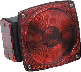 SUBMERSIBLE UNDER 80" COMBINATION REPLACEMENT LIGHT (OPTRONICS) Polypack 7 Function Tail Light Driver Side