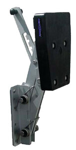 ALUMINUM 2 STROKE OUTBOARD MOTOR BRACKET (PANTHER) Up to 20 115 lbs. 11" with 5 stops