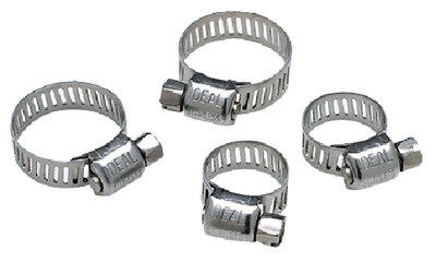 HOSE CLAMPS (SEACHOICE) 12 4 7/32" 5/8" & 7/16" 25/32"