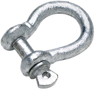 GALVANIZED ANCHOR SHACKLE (SEACHOICE) Bulk 1 5/16" 1,650 lbs. 6,600 lbs.