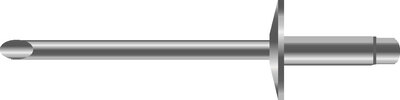 BLIND RIVETS (SEACHOICE) 4 10 3/16" x 5/8" Aluminum
