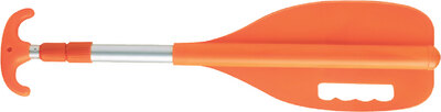 TELESCOPING PADDLE/BOAT HOOK (SEACHOICE) 6 Orange 26" 72"