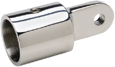 EXTERNAL EYE END (SEACHOICE) 12 3/4" OD Tube 2 Plastic / White