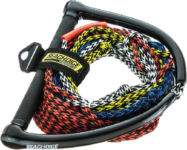 75' 4 SECTION WATER SKI ROPE WITH 12 HANDLE (SEACHOICE)