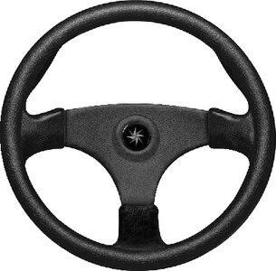 STEALTH STEERING WHEEL W/ CENTER CAP (DOMETIC) 14 "