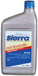 SYNTHETIC LOWER UNIT GEAR LUBE (SIERRA)