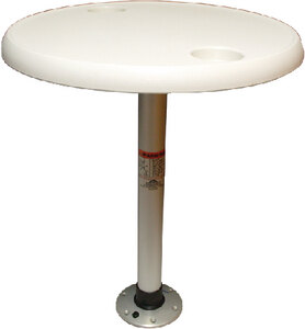 THREAD LOCK™ TABLE PACKAGES (SPRINGFIELD MARINE) 24" Dia. Anodized Round top