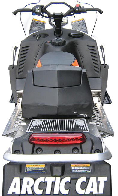 Snowmobile cargo box