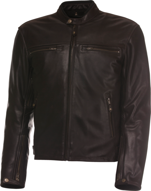 Men's Bishop leather jacket