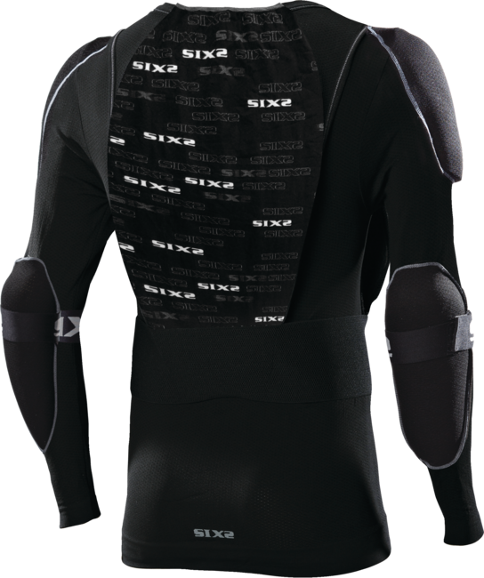 TS10 Long sleeve Carbon Underwear protective jersey with zipper