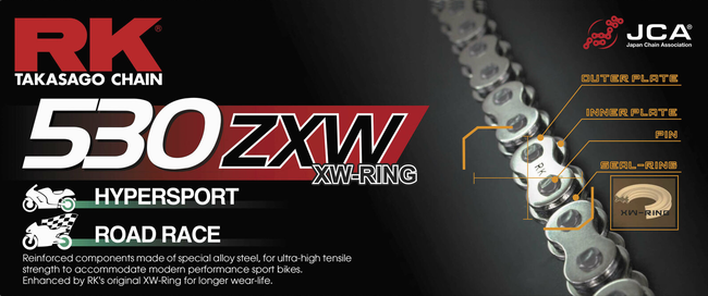 530ZXW Premium XW Ring high performance chain