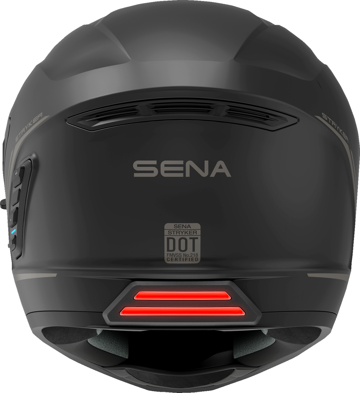 STRYKER SMART HELMET FULL FACE MATT BLACK L SIZE DOT