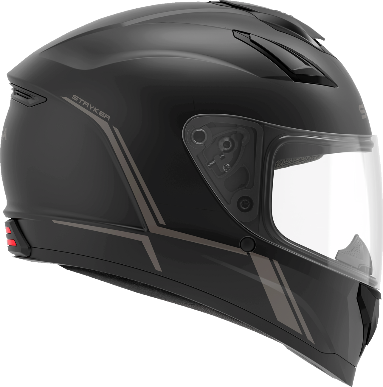 STRYKER SMART HELMET FULL FACE MATT BLACK XL SIZE DOT