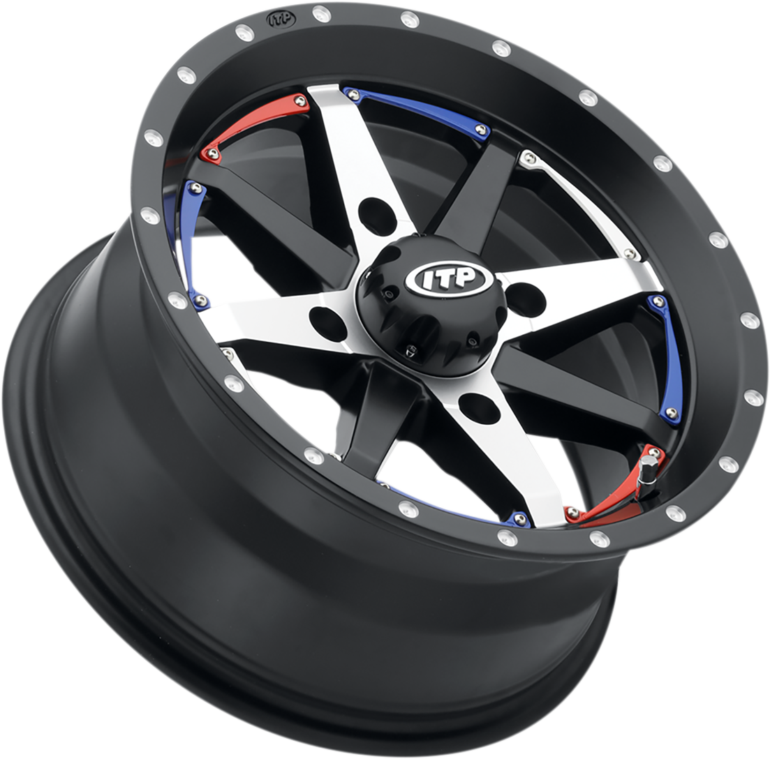 CYCLONE 15X7 4/110 52 MATTE BLACK