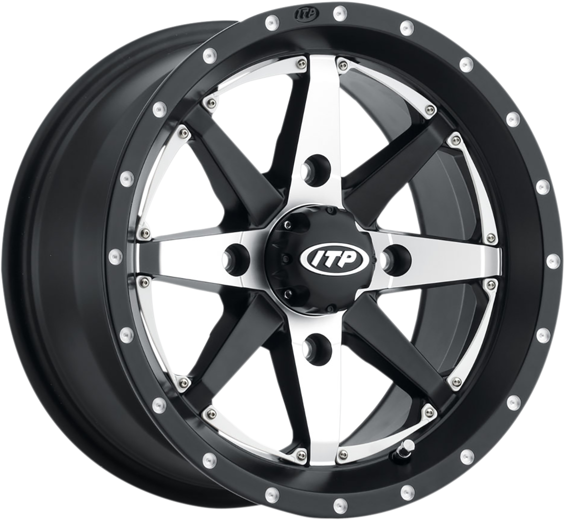 CYCLONE 15X7 4/110 52 MATTE BLACK