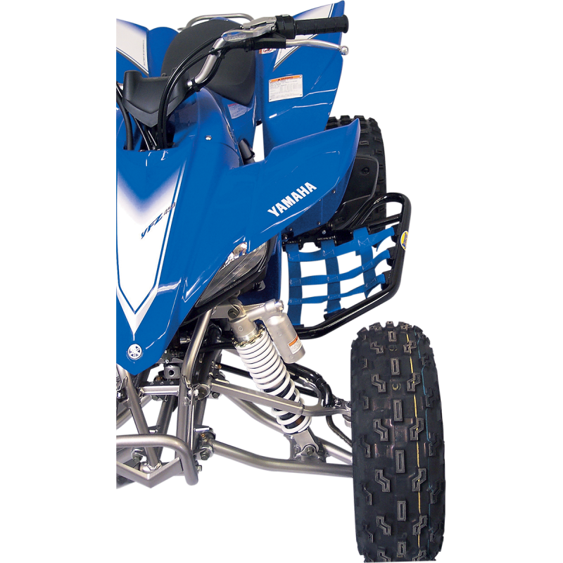YFZ450 ALUMINUM NERF BARS BLACK