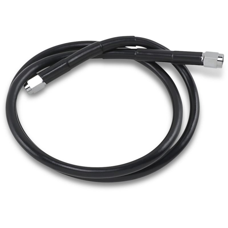 BLACK S/S BRAKE LINE 36"