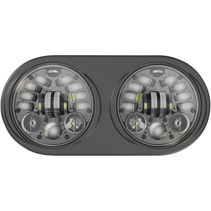 HEADLIGHT PB ADPT FLTR BK