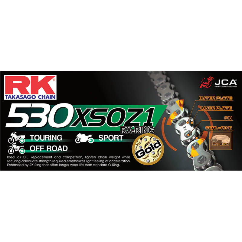 530XSOZ1x114 PERFORMANCE RX-RING CHAIN