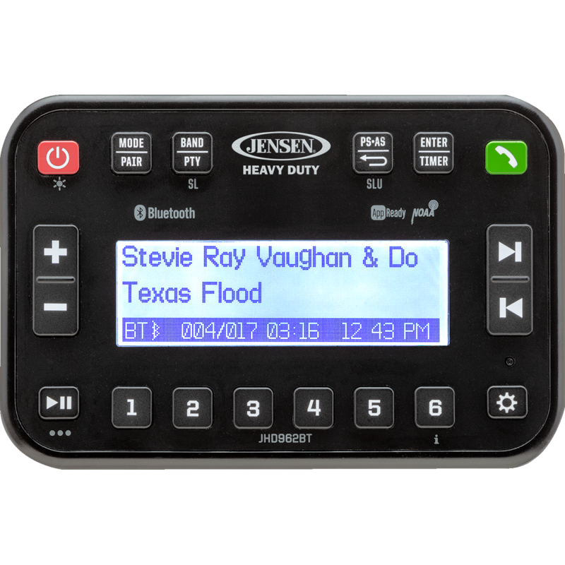 JENSEN HEAVY DUTY STEREO JHD962BT