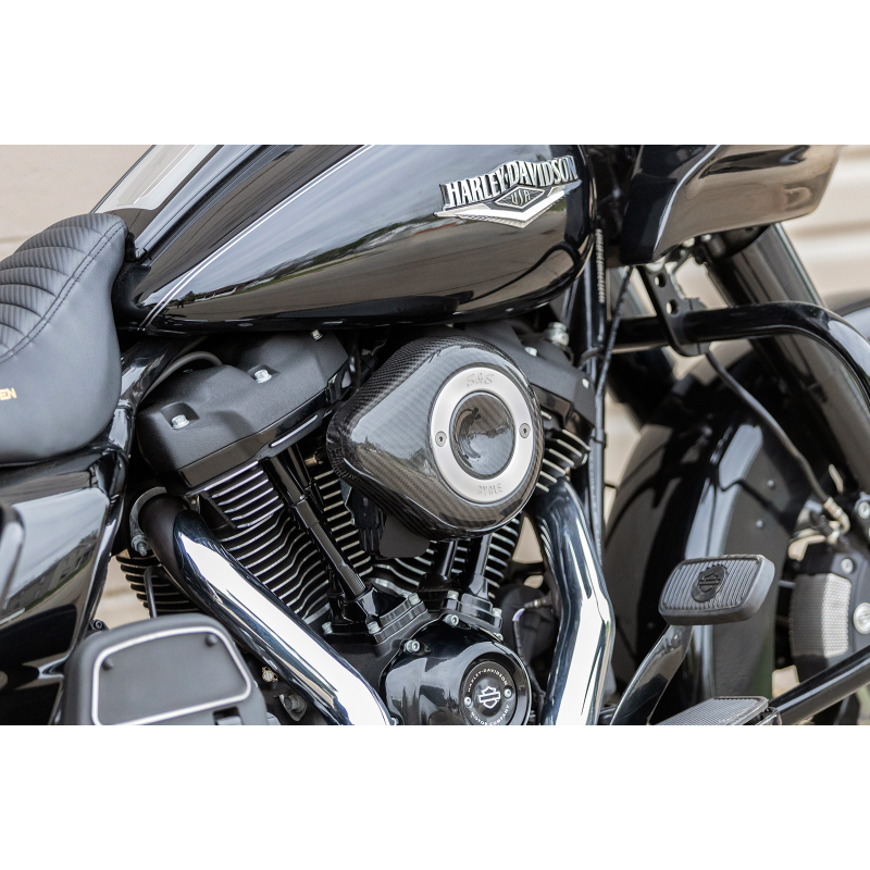 S&S TEAR DROP AIR CLEANER CARBON FIBER COVER