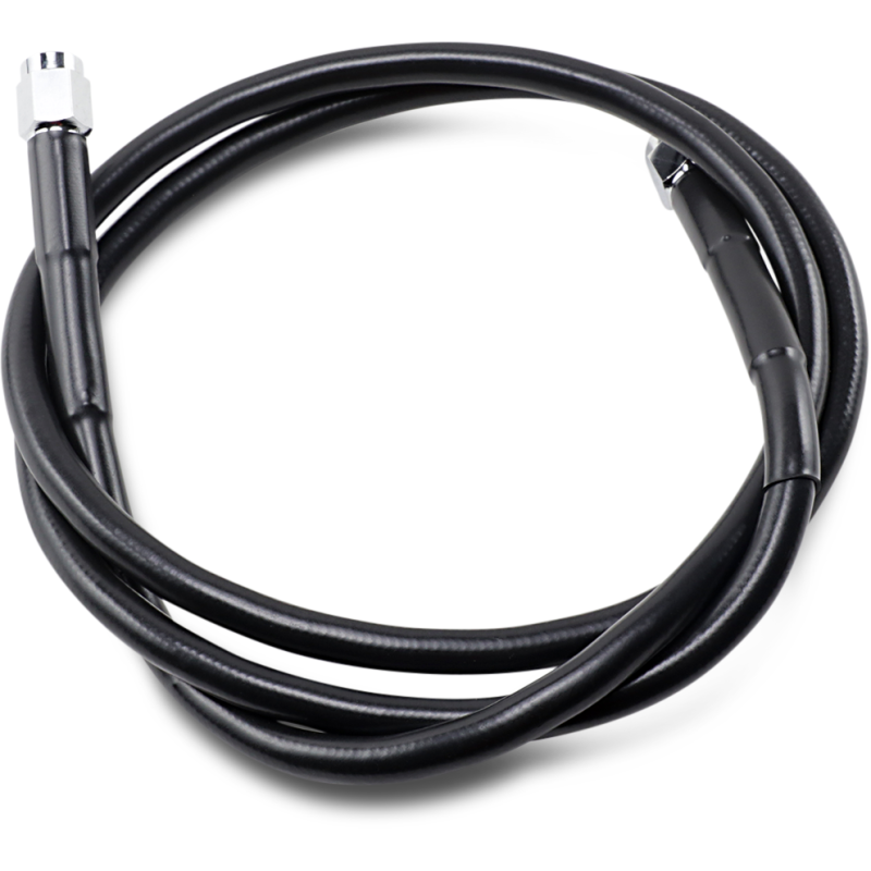 BLACK S/S BRAKE LINE 44"