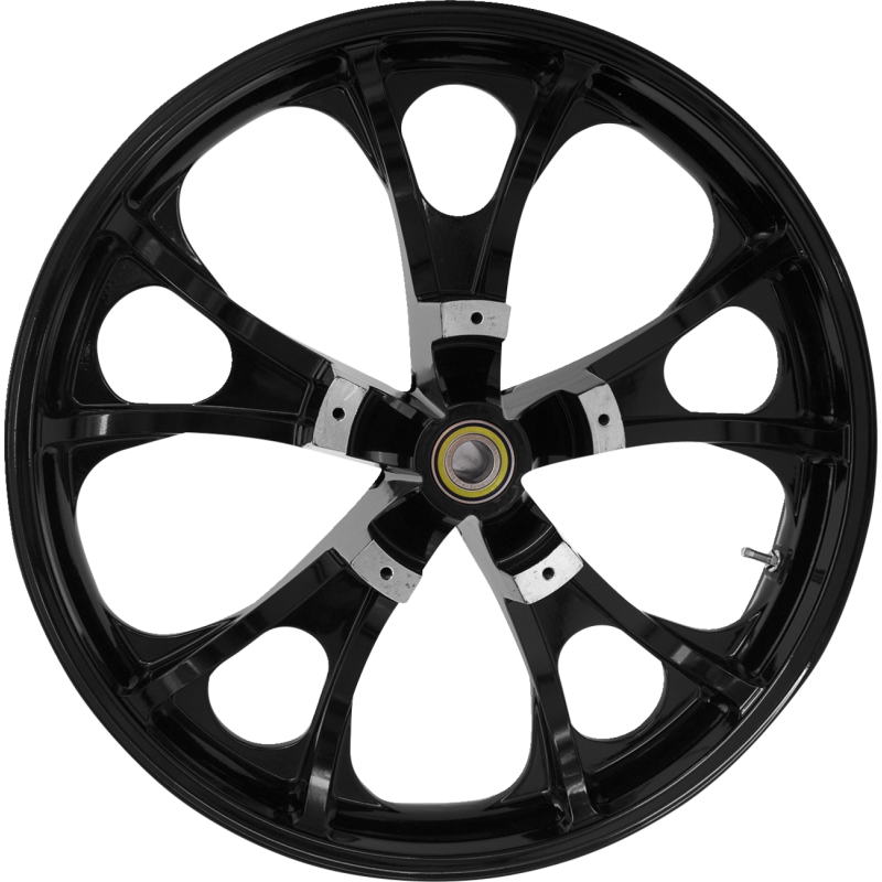 CAST 3D LARGO FRONT SOLID BLACK 21X3.5 NON ABS 08 UP FL