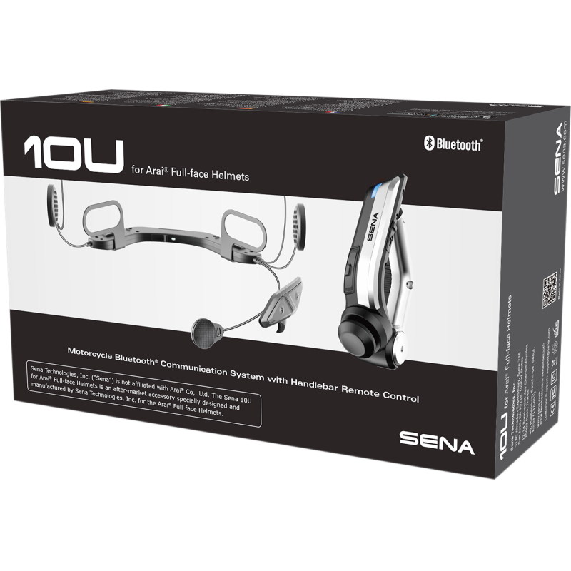 10U BLUETOOTH COMMUNICATION ARAI FULL FACE HELMETS