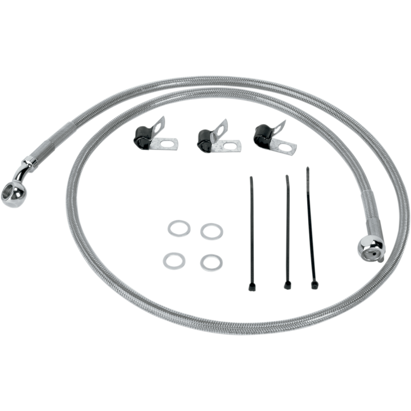 00 07 FLST/C/F FRT BRAKE LINE KIT