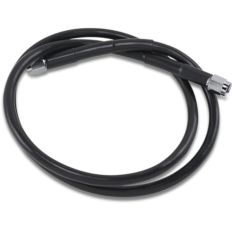 BLACK S/S BRAKE LINE 38"