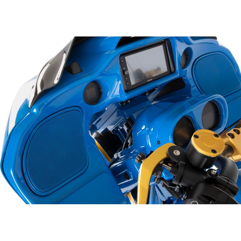 METAL MESH REPLACEMENT GRILLS W BLACK TRIM FOR 15 23 FLTR