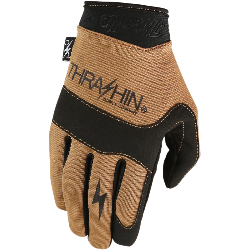 GLOVE COVERT TAN LG