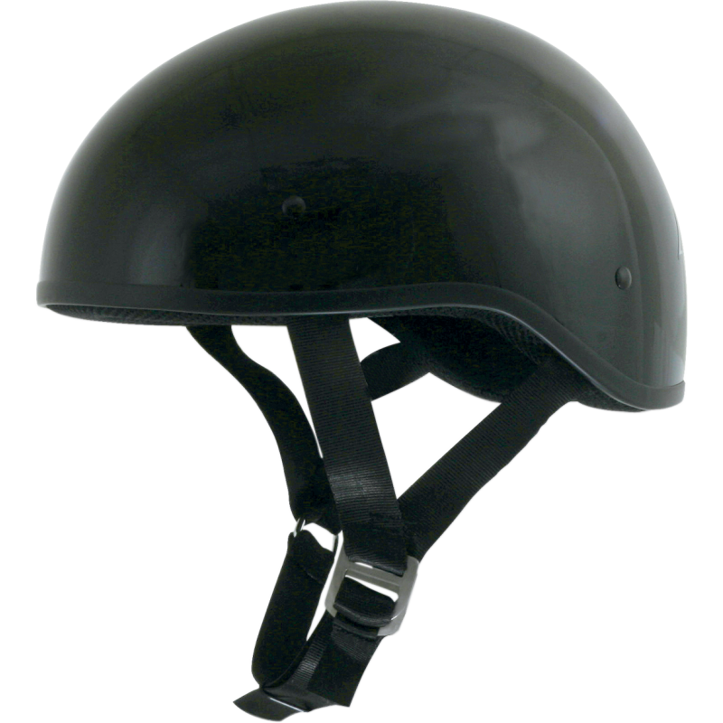 HELMET FX200 SLICK BLK LG